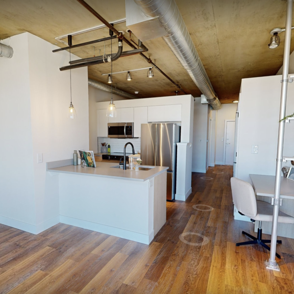 Interior of Elati Floor Plan Kitchen with stainless steel appliances